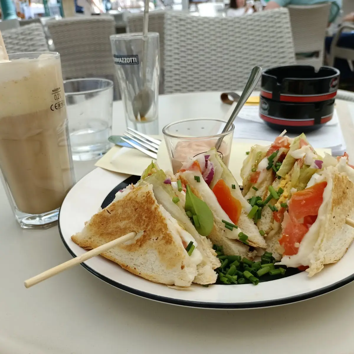Clubsandwich Vegetarisch