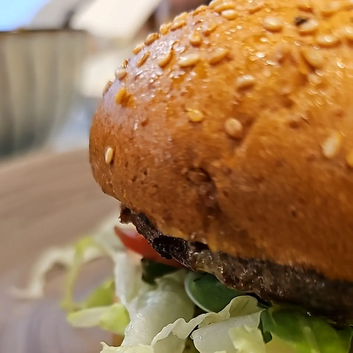 Vegan Lounge Burger, Burger Lounge