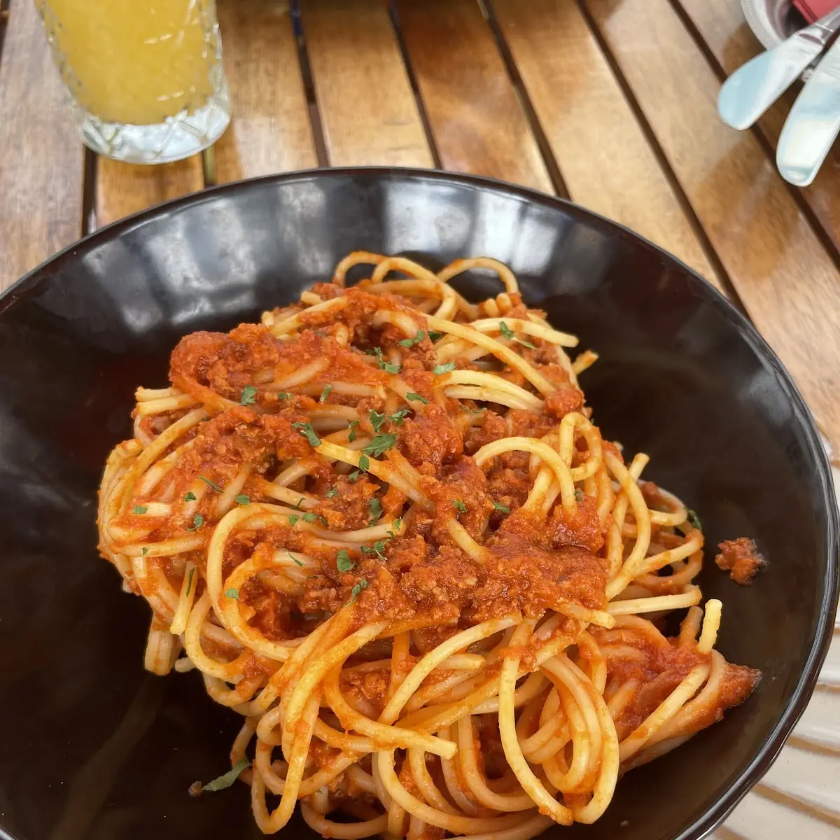 Pasta Bolognese Viennoise Style