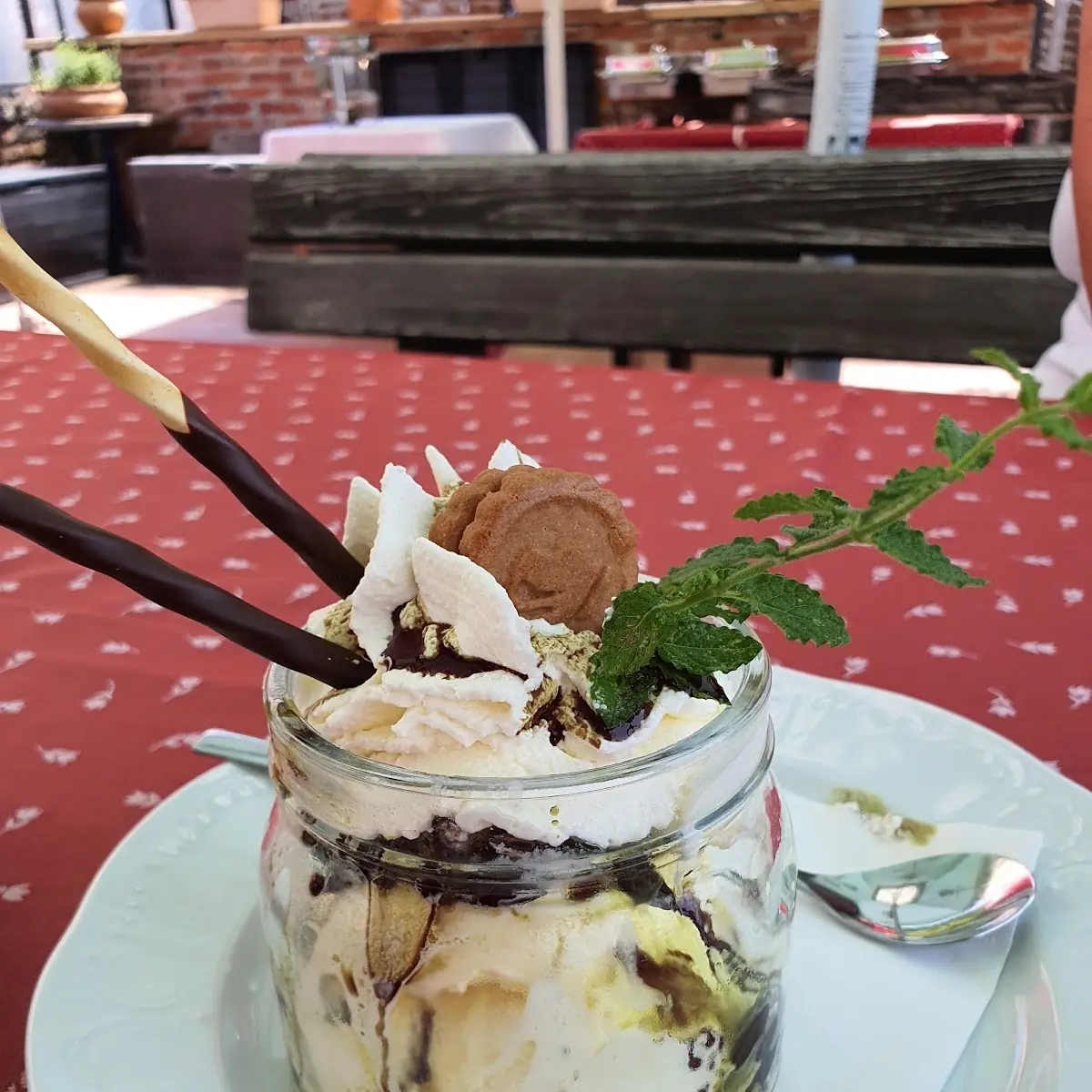 Vanilleeis Mit Kernöl