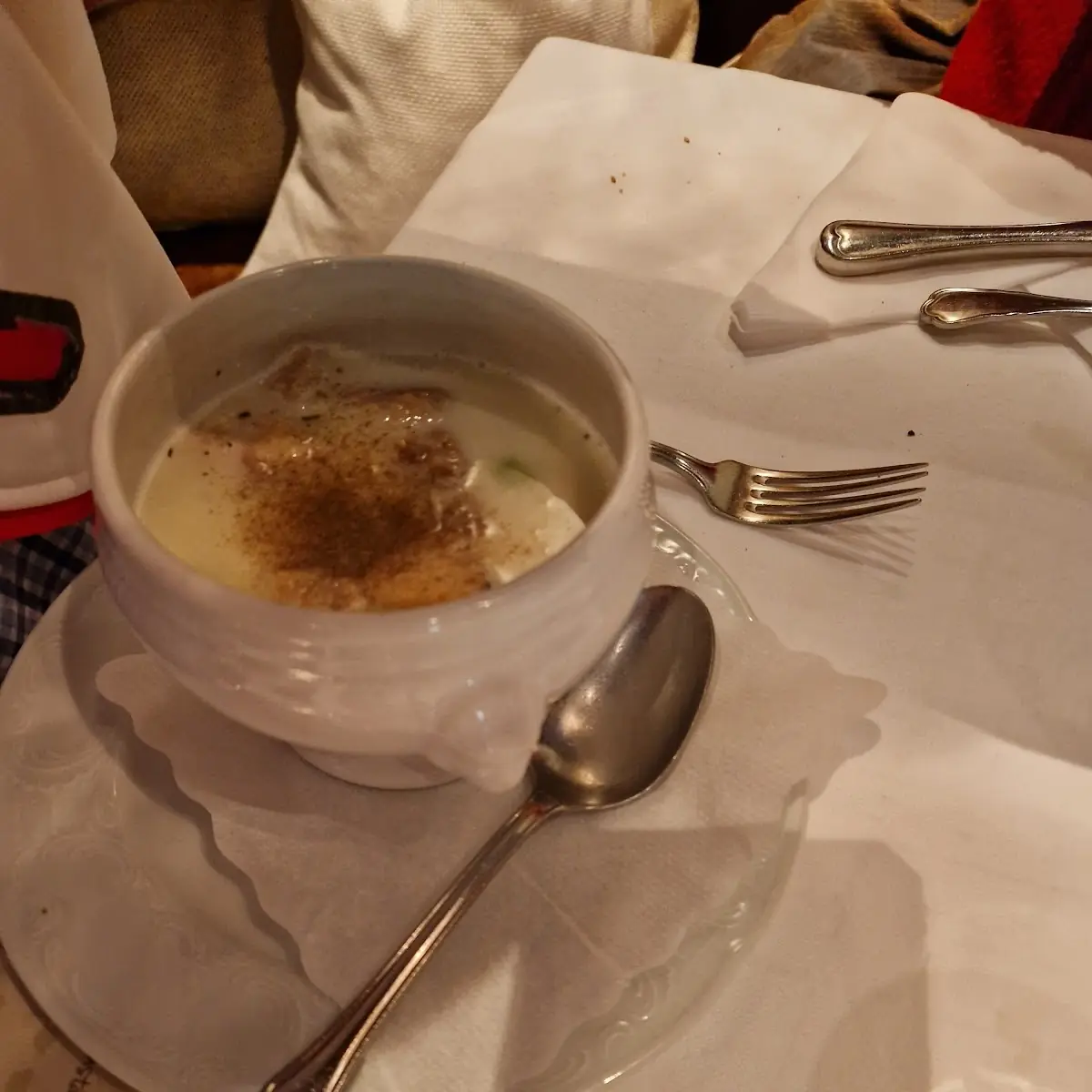 Spragelcreme Suppe