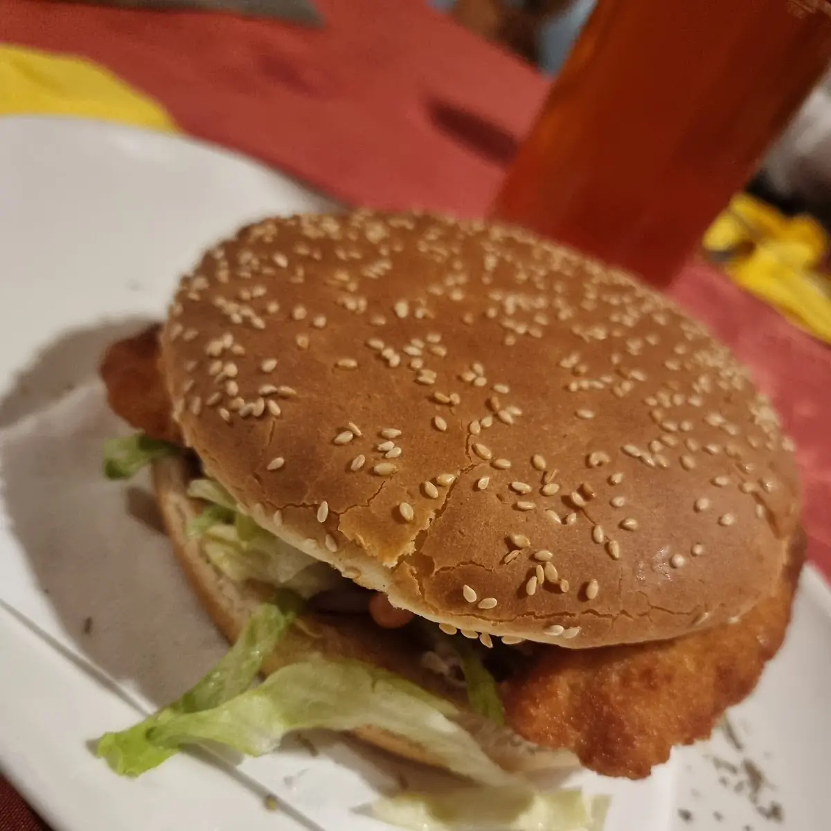Crispy Chicken Burger