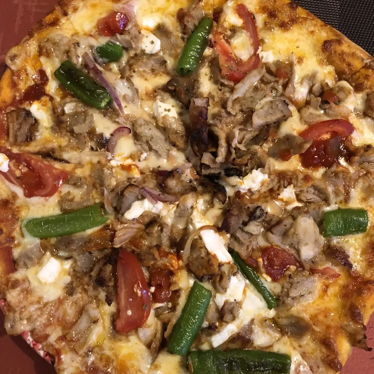 Kebab Pizza