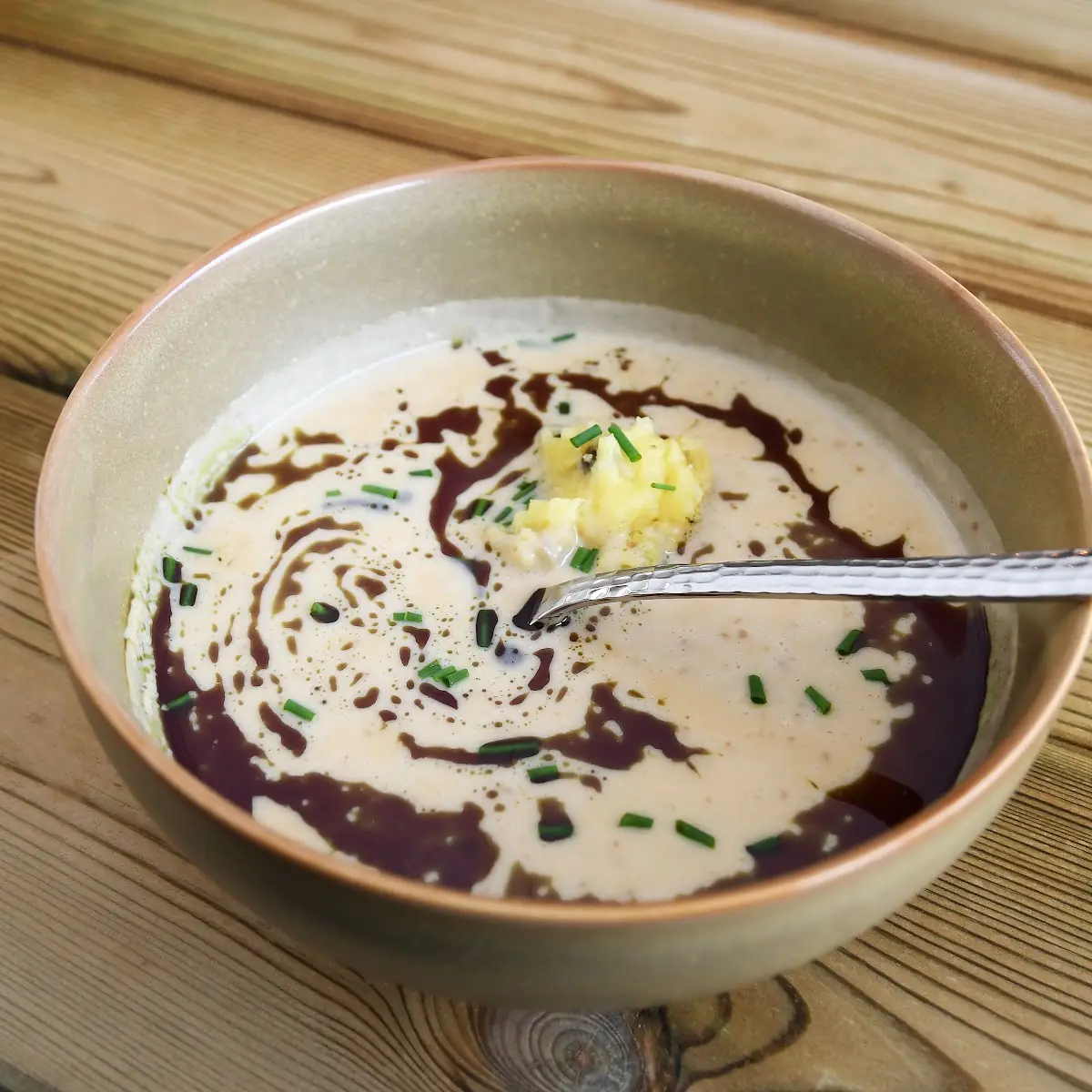 Kartoffel-rieslingsuppe