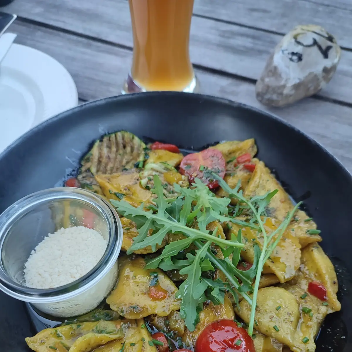 Hausgemachte Pasta Mit Kräuter