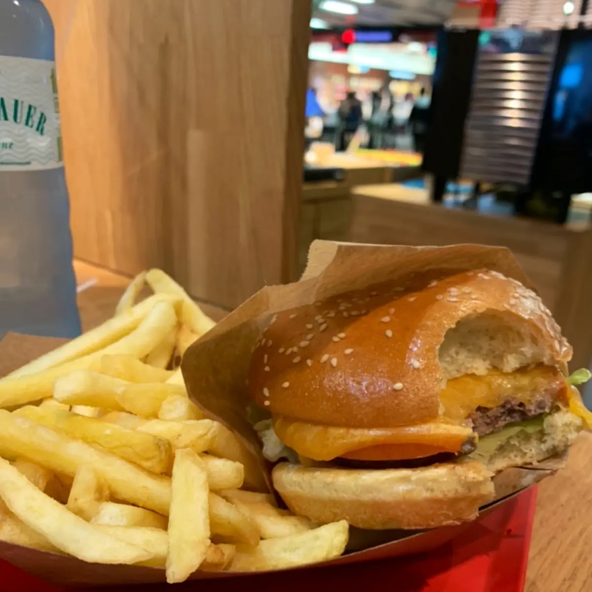 Combo Burger and Fries