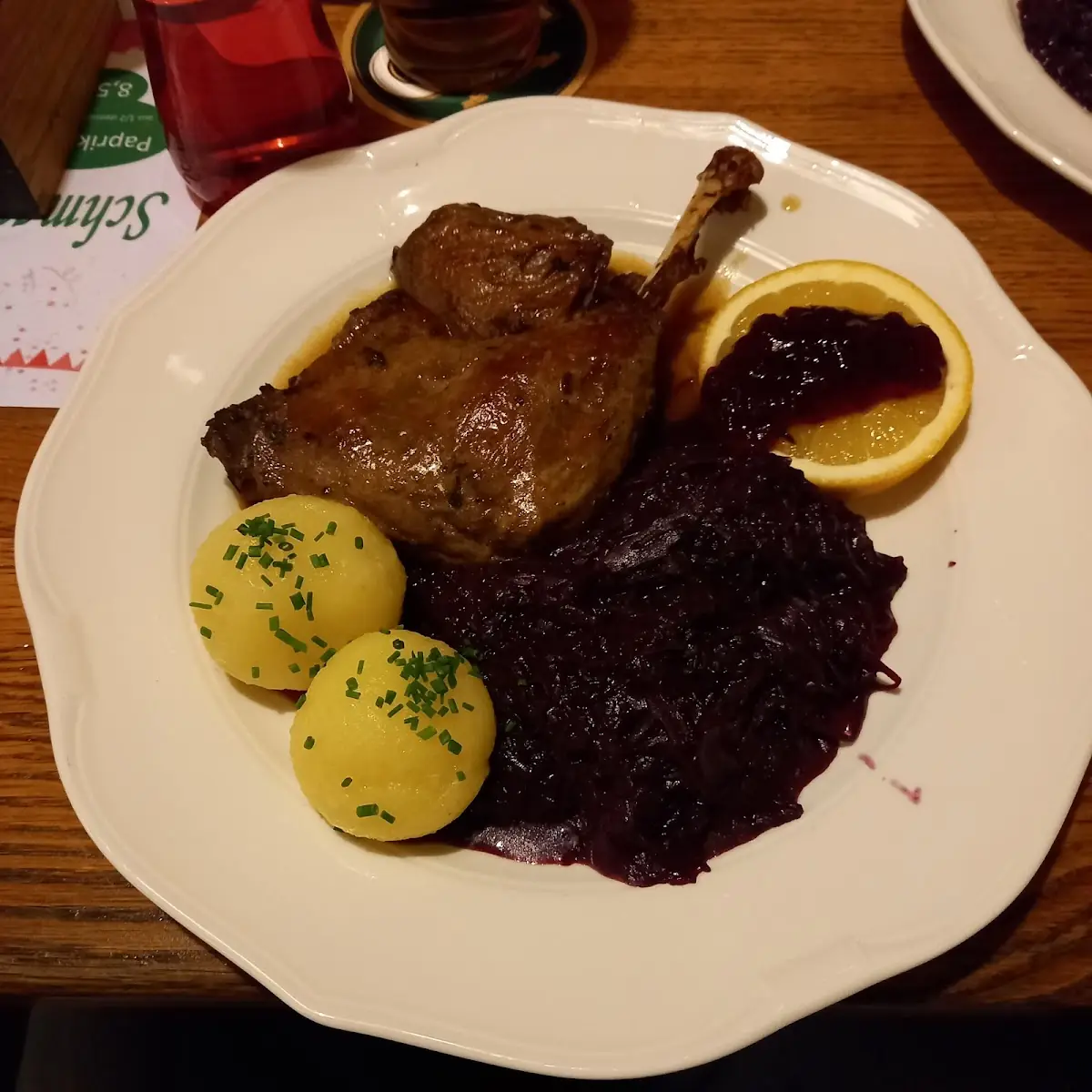 Gänsebraten