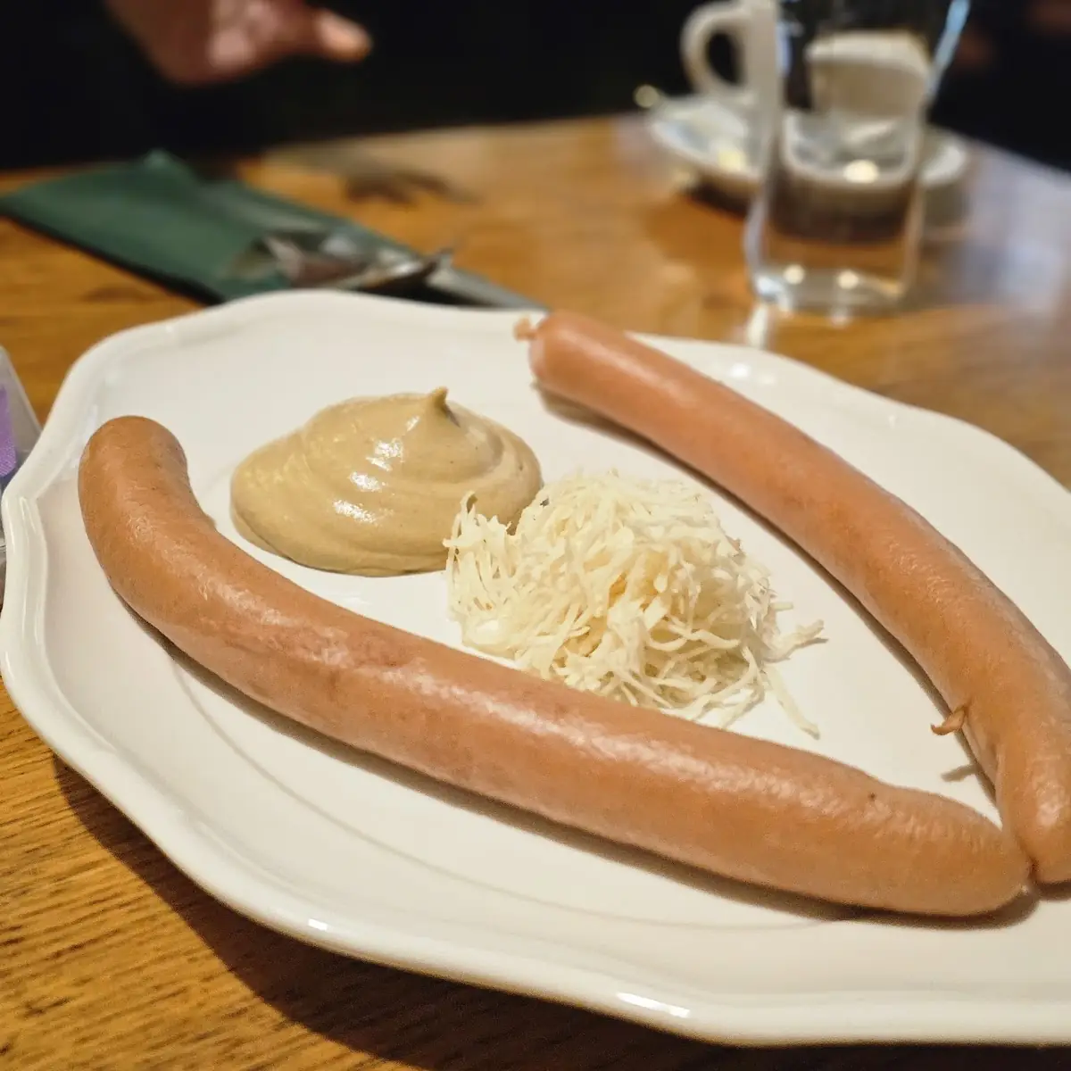 Viennese Sausages with Mustard and Horseradish