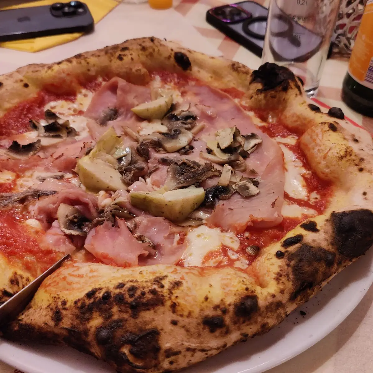 Pizza Prosciutto E Funghi