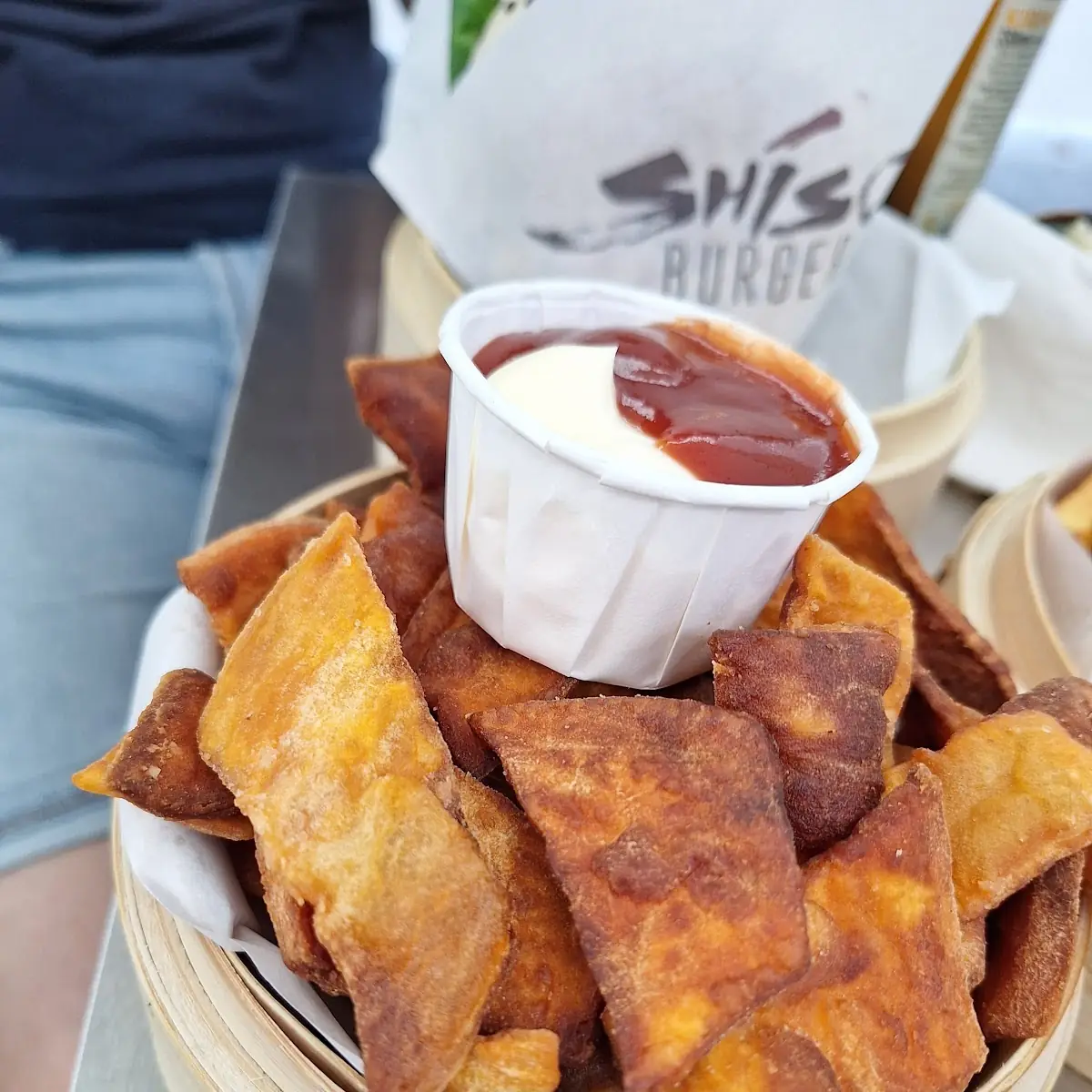 Süßkartoffel Pommes