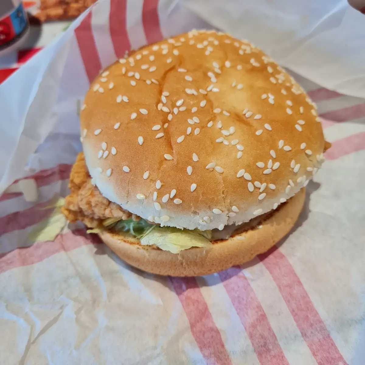 Hot Zinger Burger
