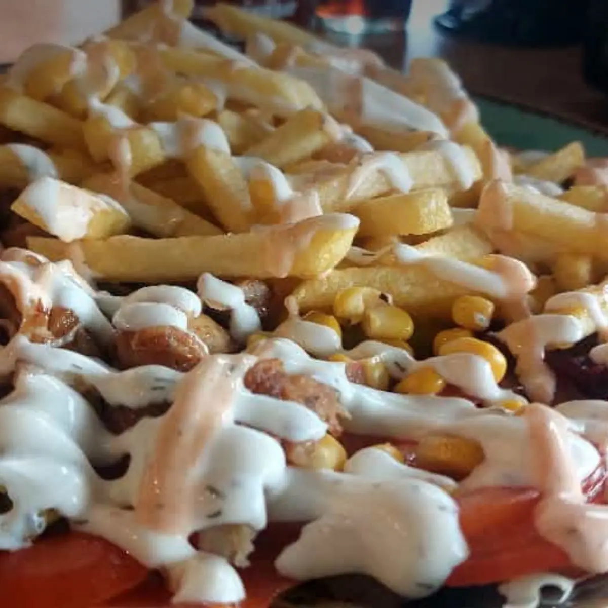 Döner Teller Hähnchen Mit Pommes