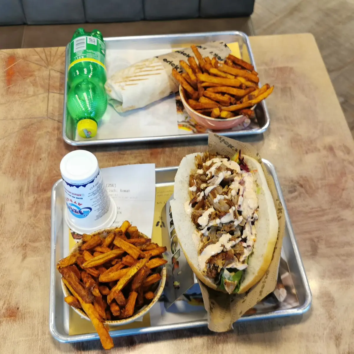 Dürüm Kebab Im Brot