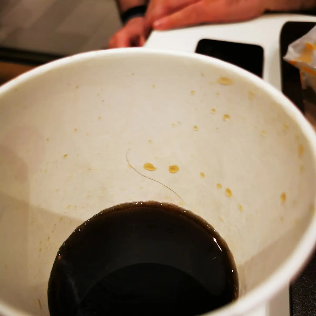 Coke with Hair Inside
