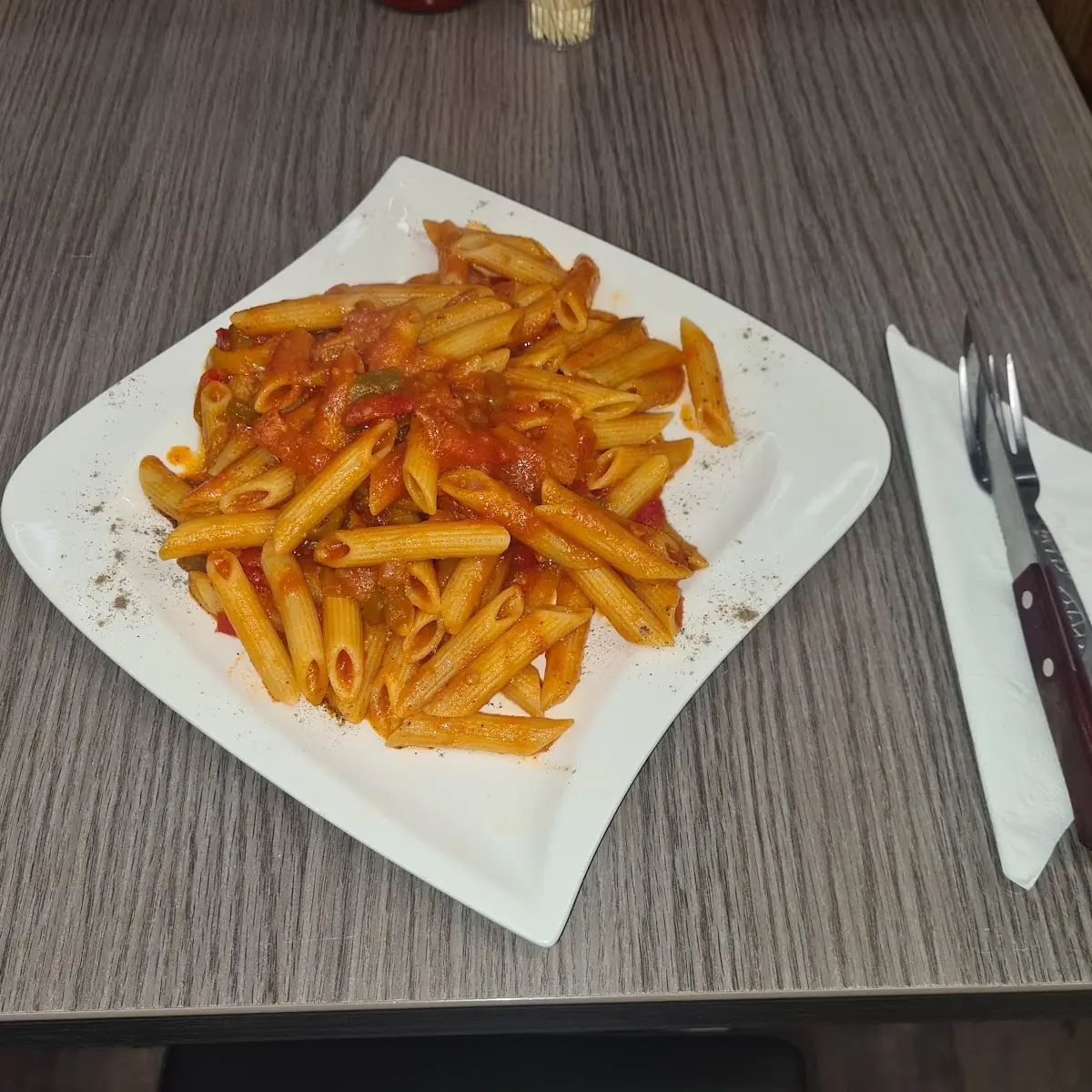 Pasta Penne All Arrabbiata Scharf