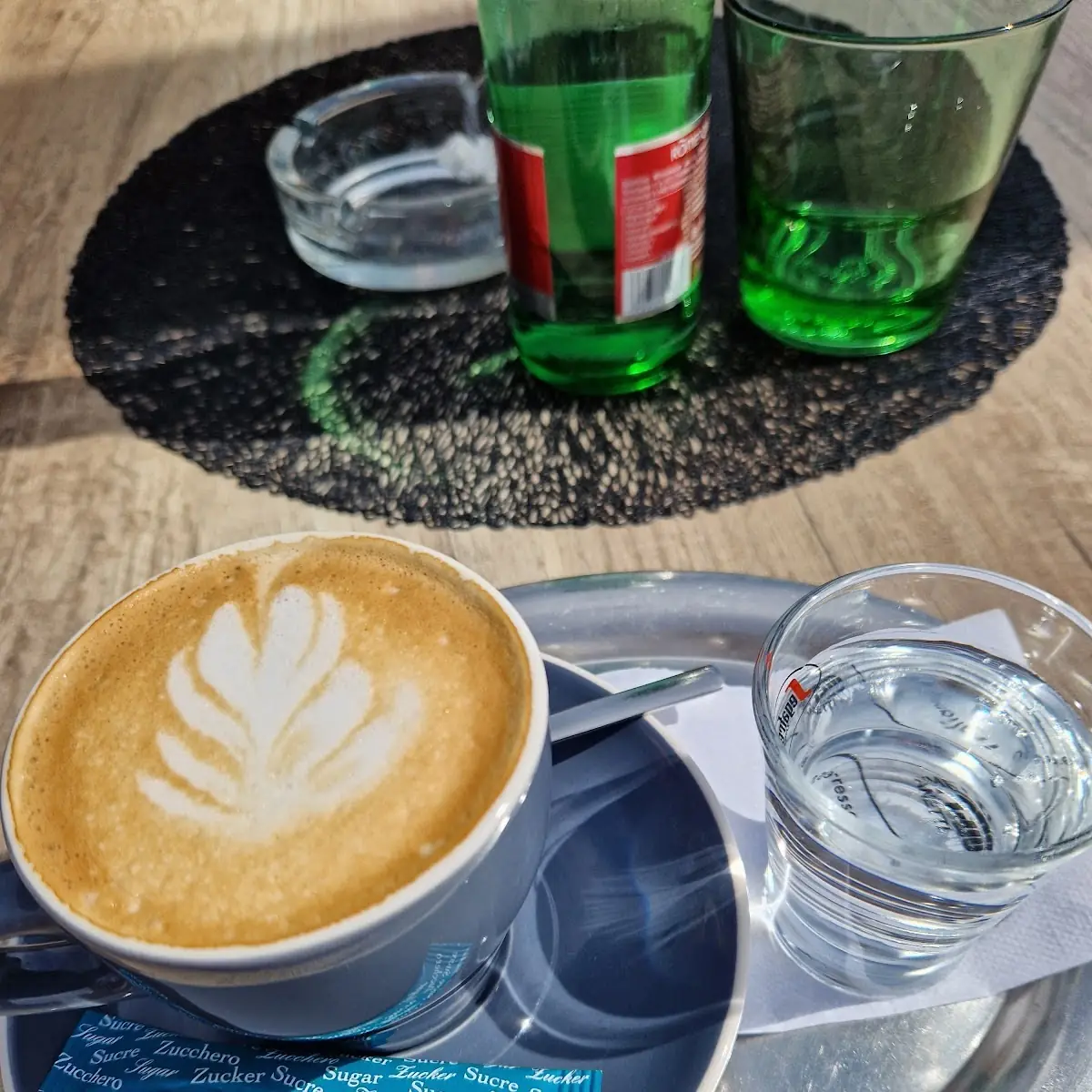 Cappuccino Mit Milch Schaum