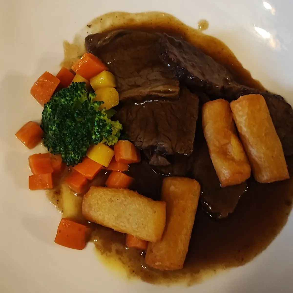 Geschmorter Rinderbraten