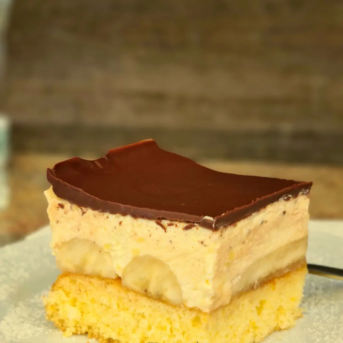 Bananenschnitte