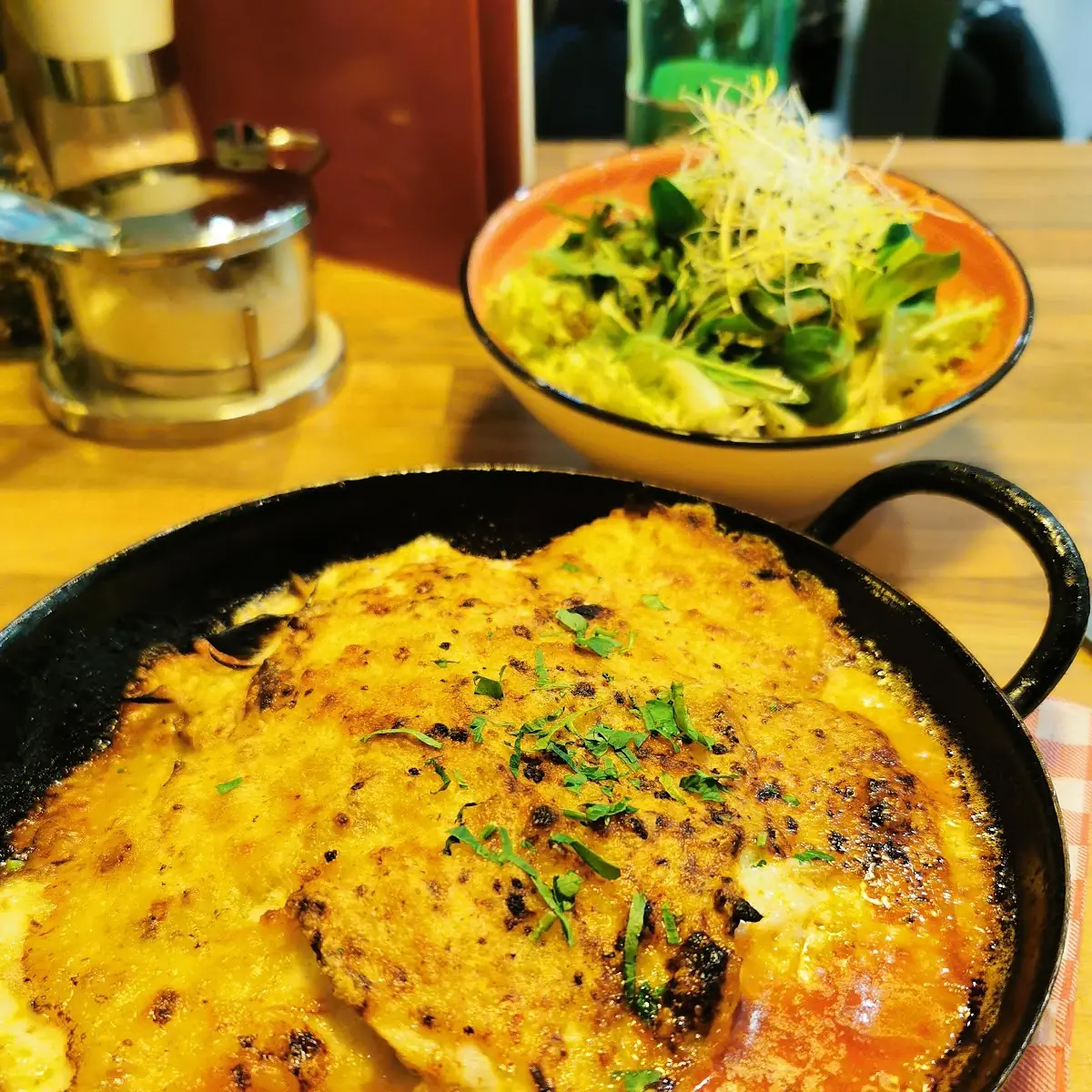 Überbacken Ravioli