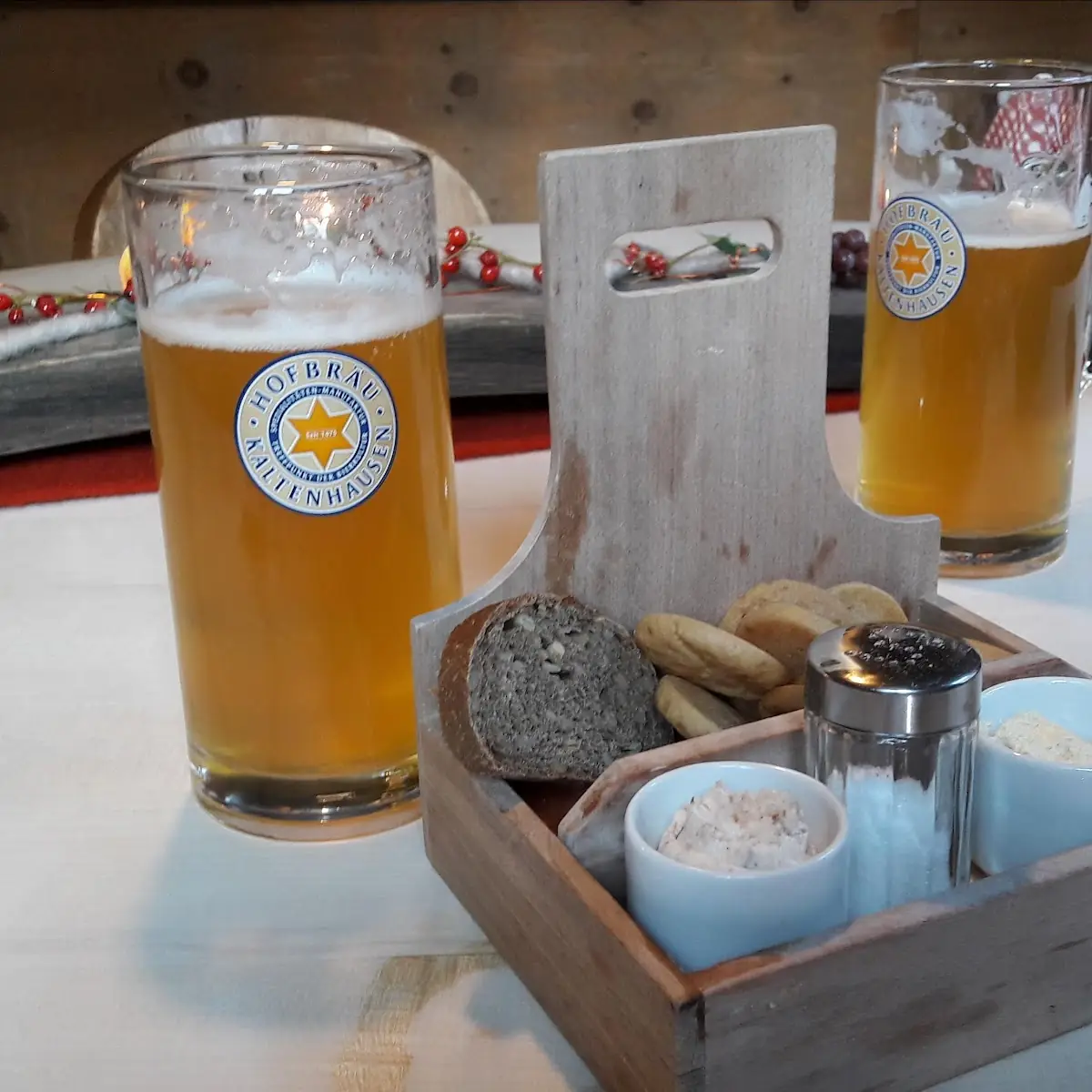 Bier Und Gruß Aus Der Küche