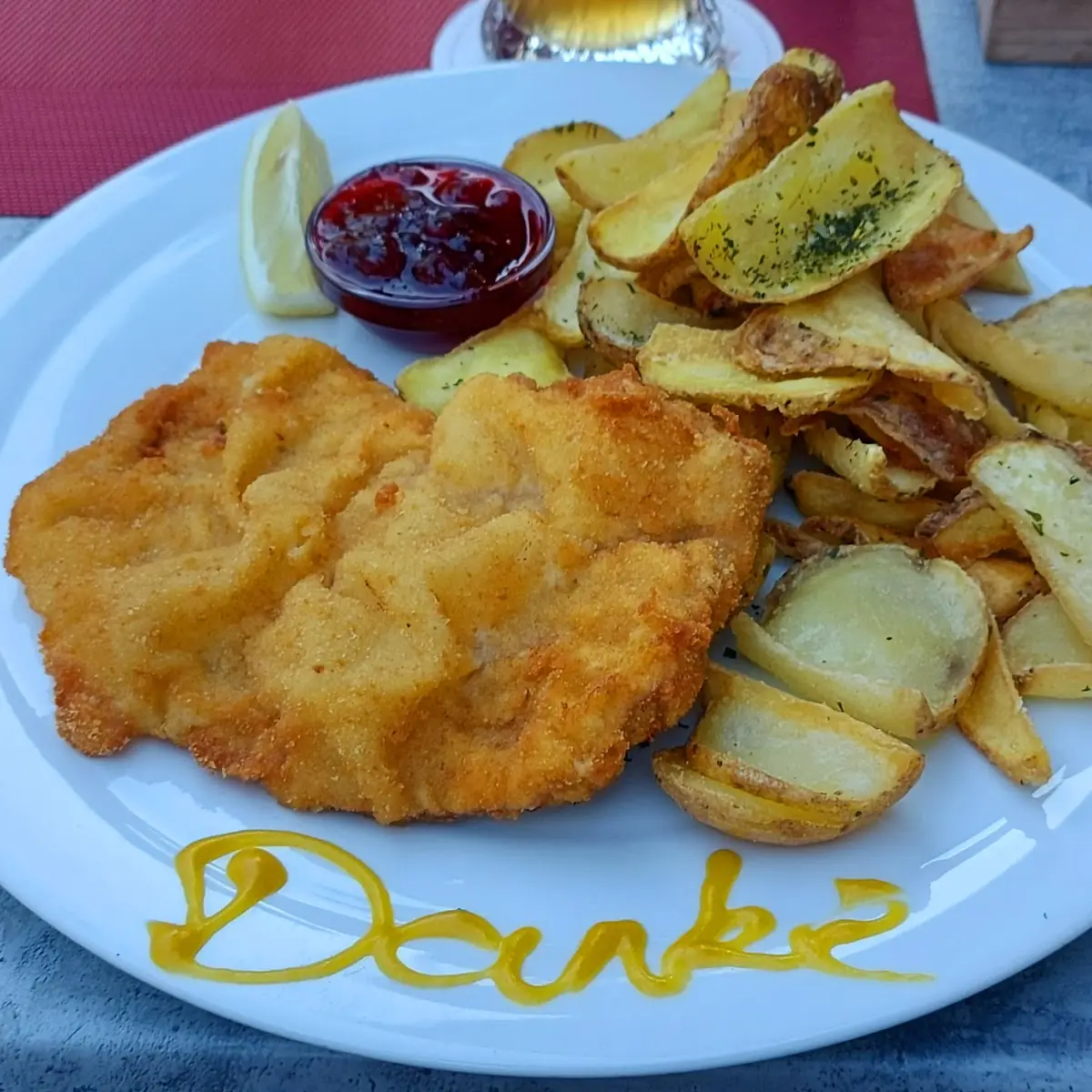 Wiener Schnitzel Mit Kartoffelchips