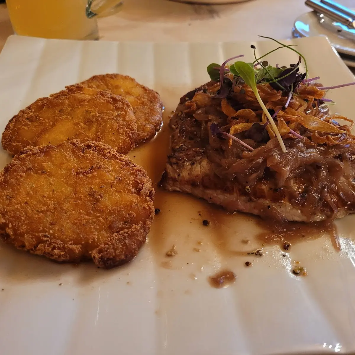 Zwiebelrostbraten