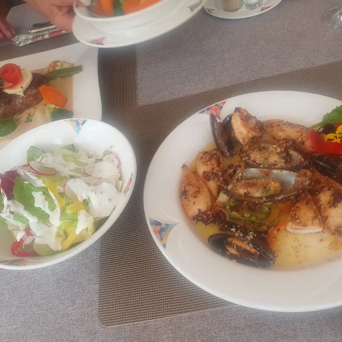 Meeresfrüchtevariation