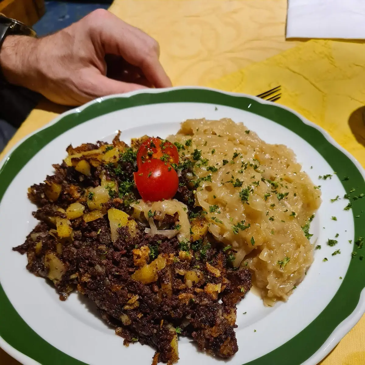 Blutwurstgröstl