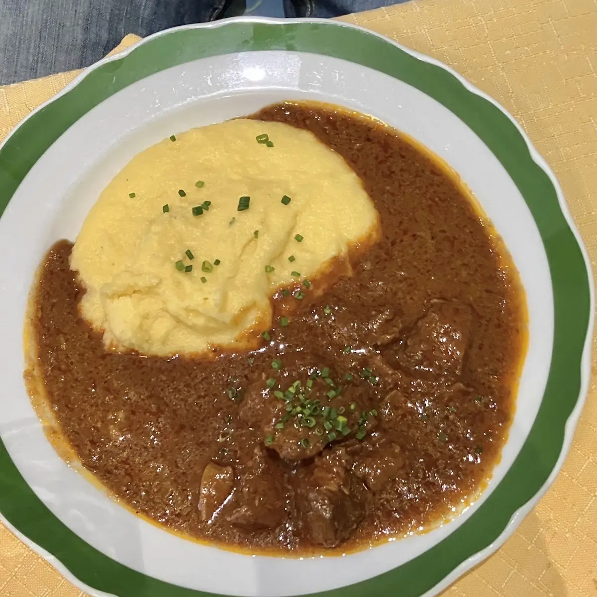 Rinderragout Mit Polenta
