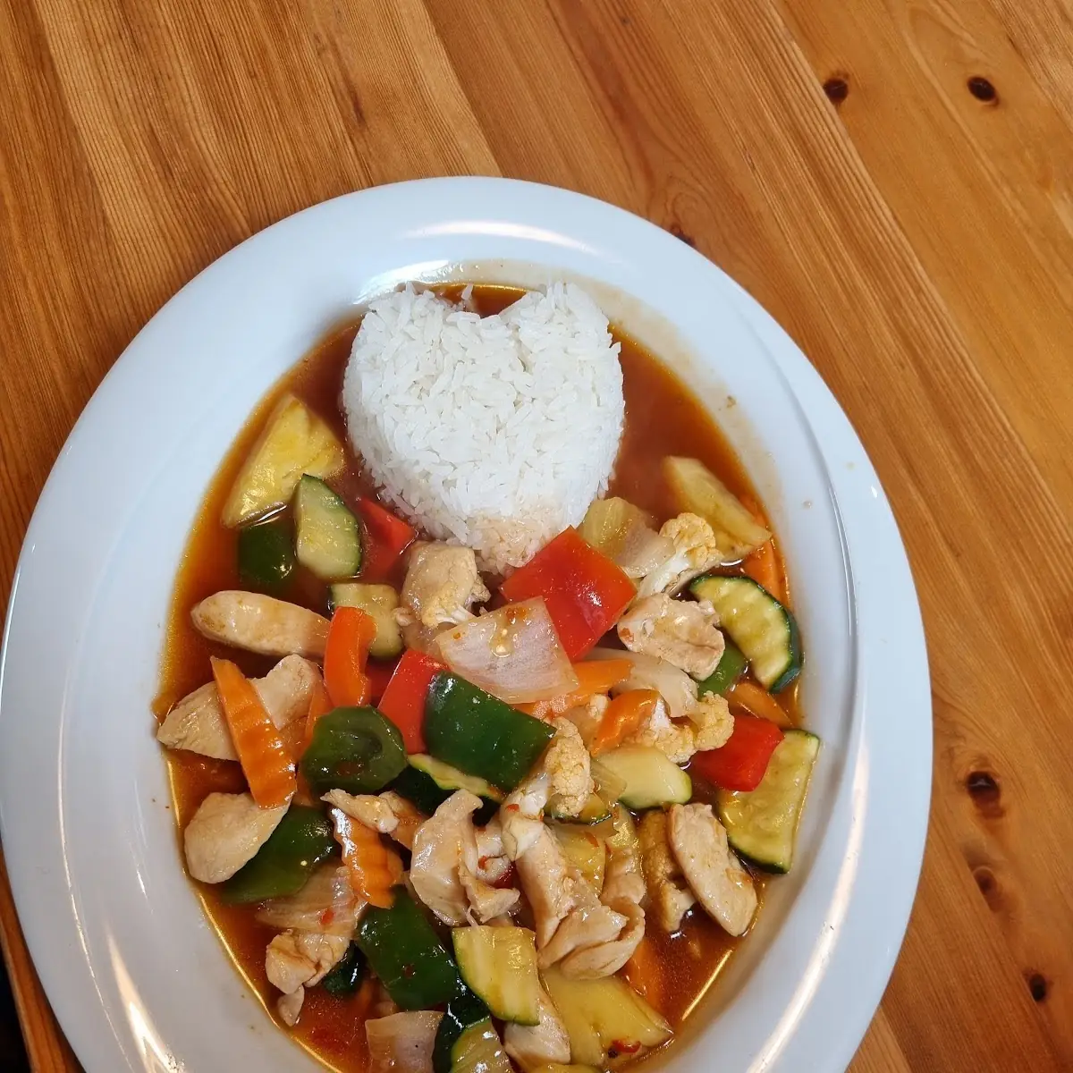 Chicken with Mixed Vegetables