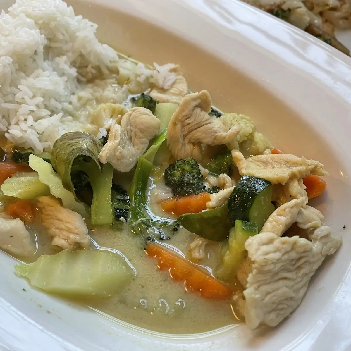 Green Chicken Curry