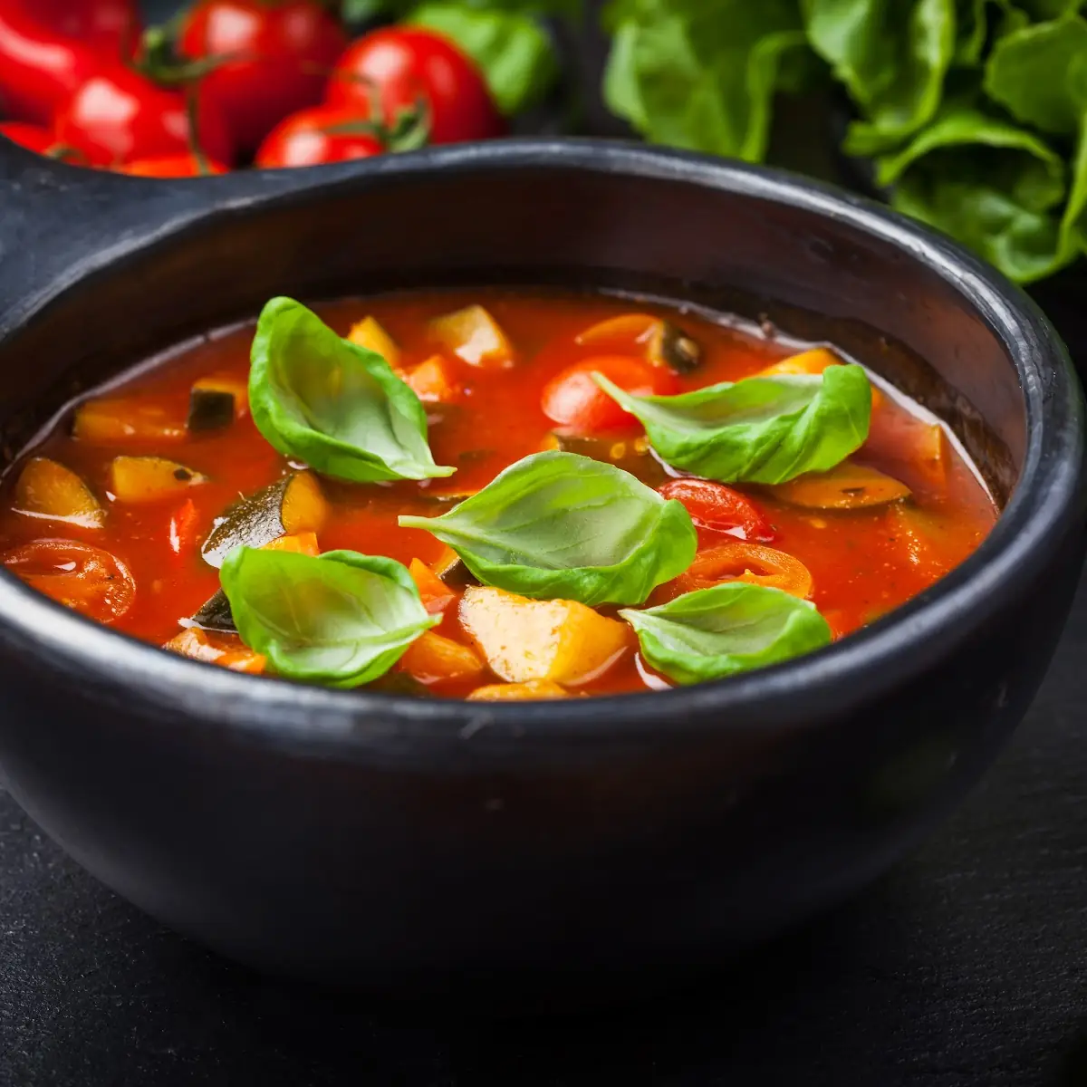 Zuppa Di Pomodoro Vegetarisch
