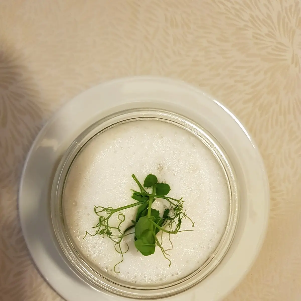 Mostschaumsuppe Mit Schwarzbrotcroutons