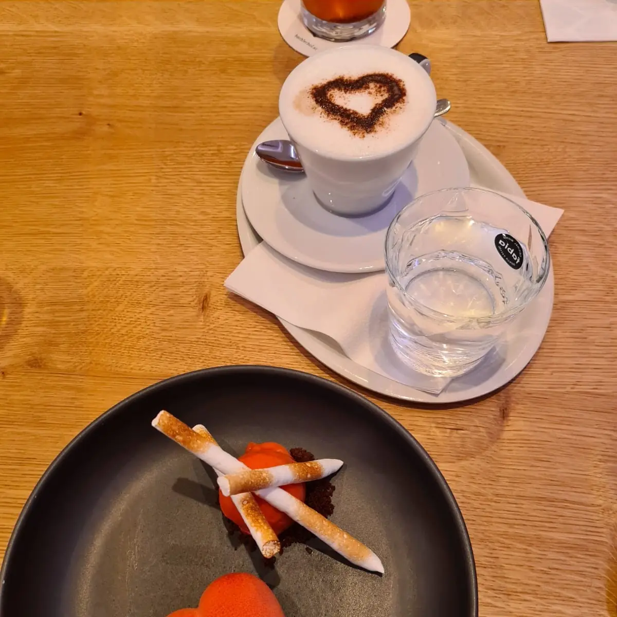 Schokolade Mousse Herz Valentinstag-spezial
