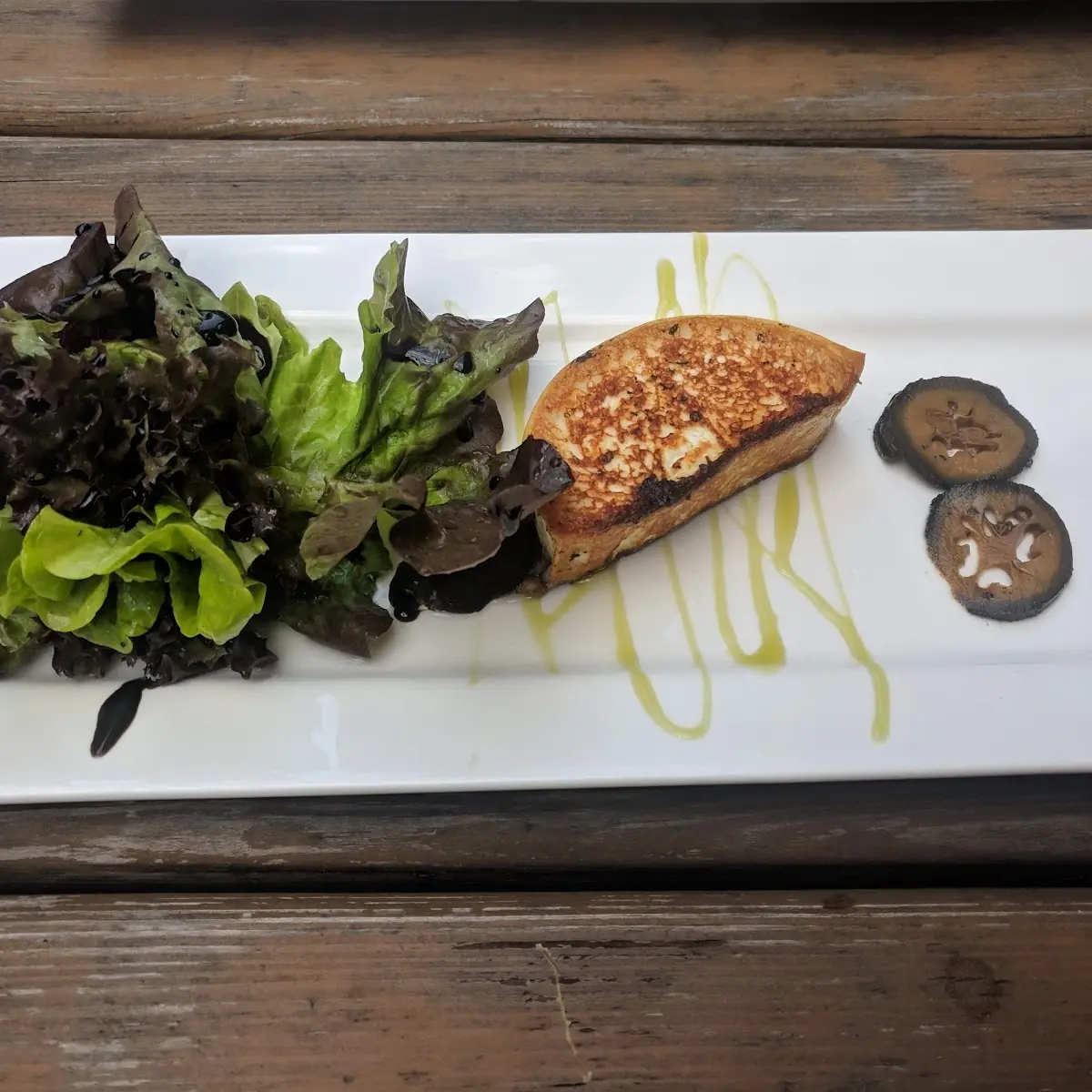 Gebratener Ziegenkäse