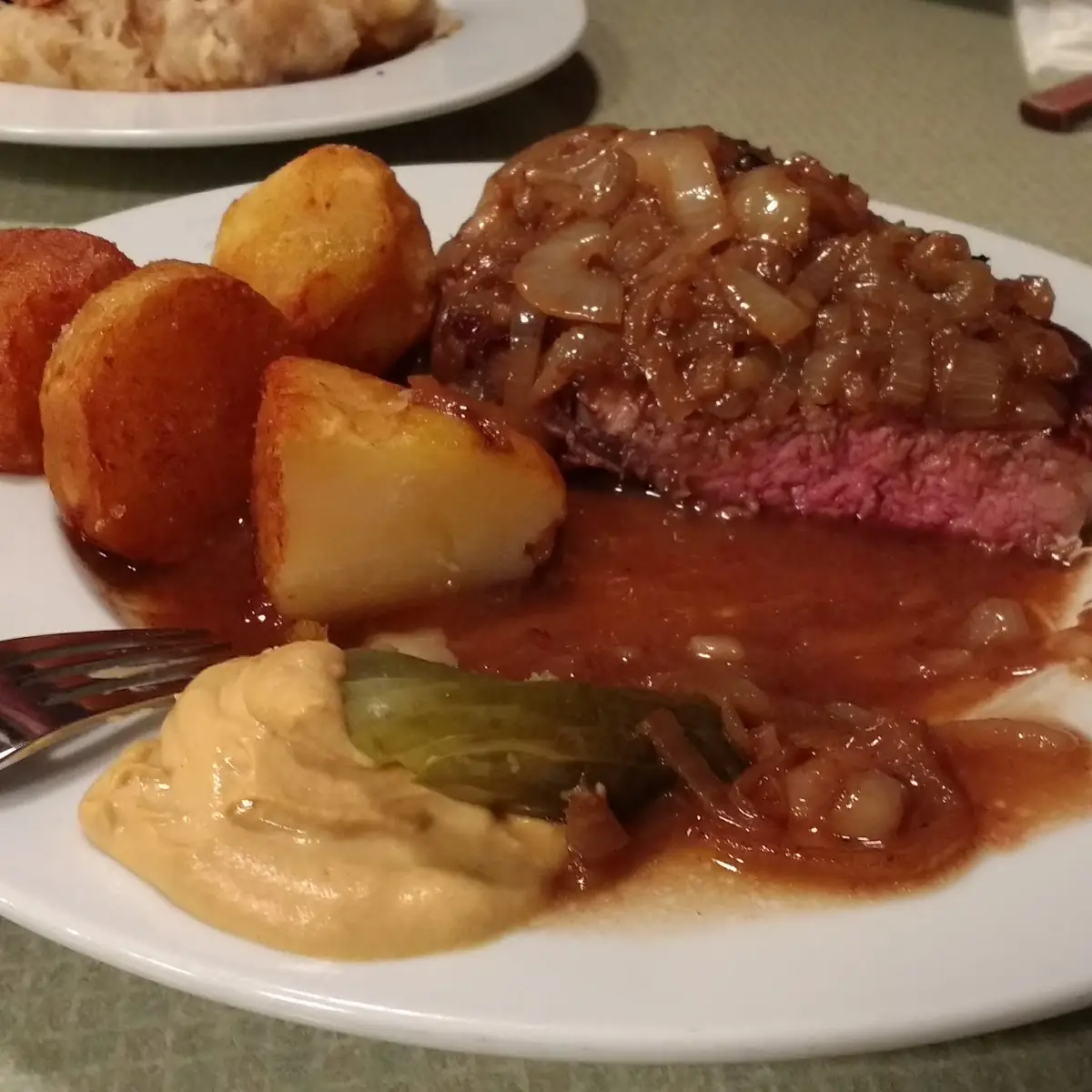 Zwiebelrostbraten