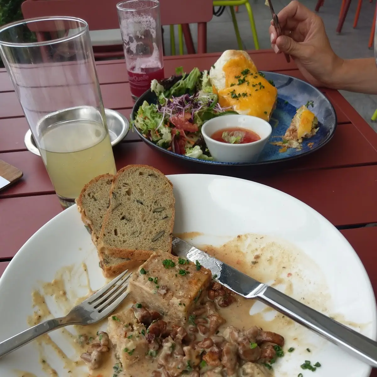 Pfifferlinge Mit Serviettenknödel