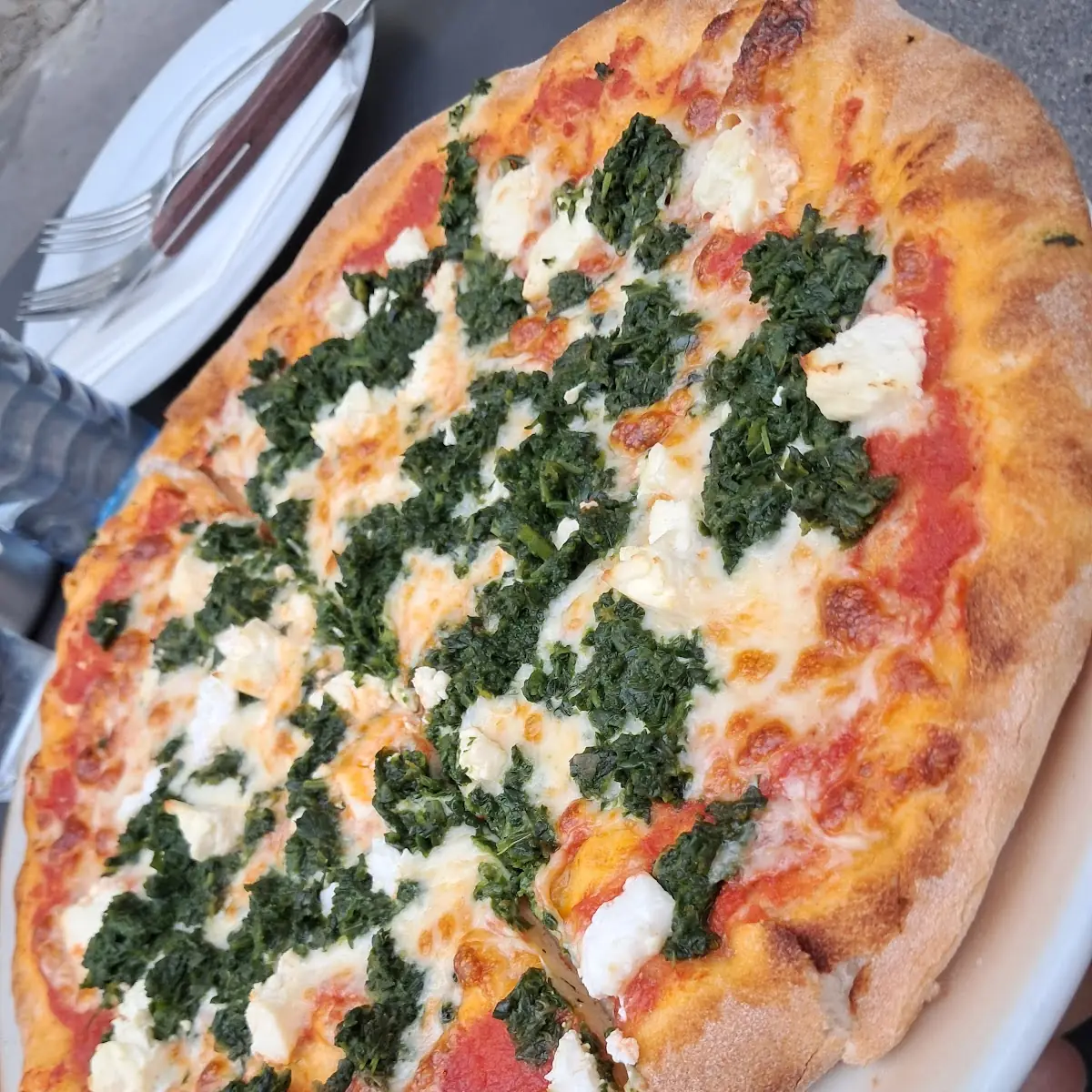 Pizza Spinaci