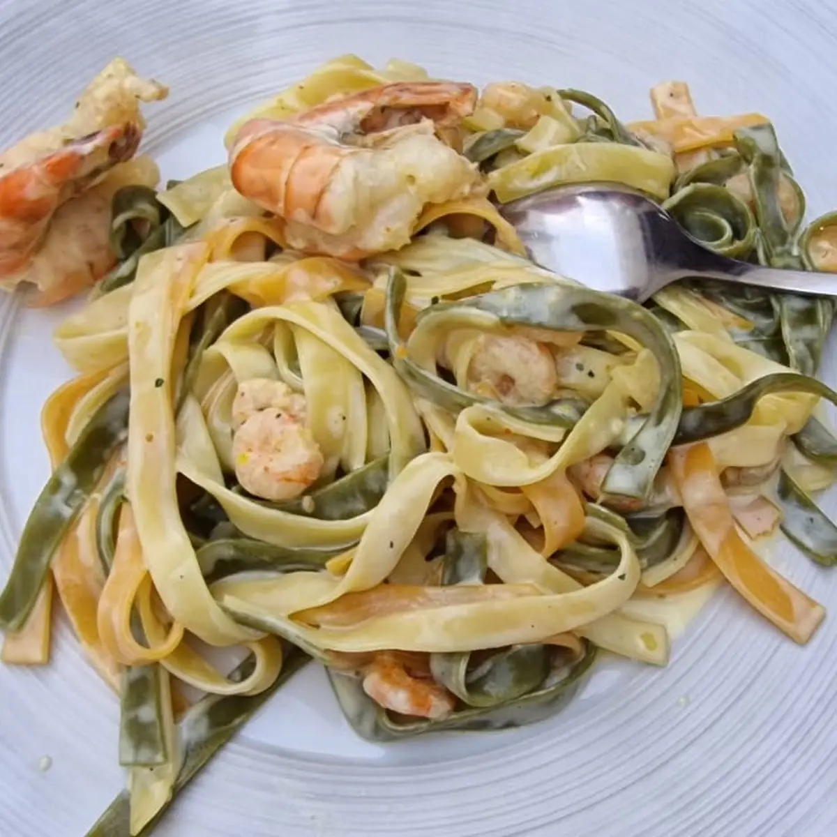 Tagliatelle Ai Gamberetti