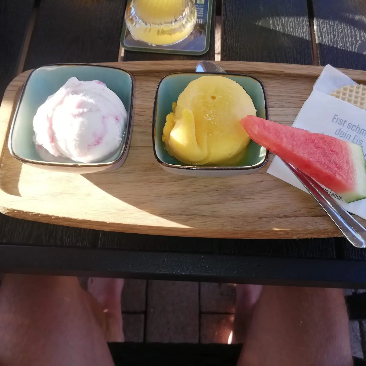Nachspeise Eis