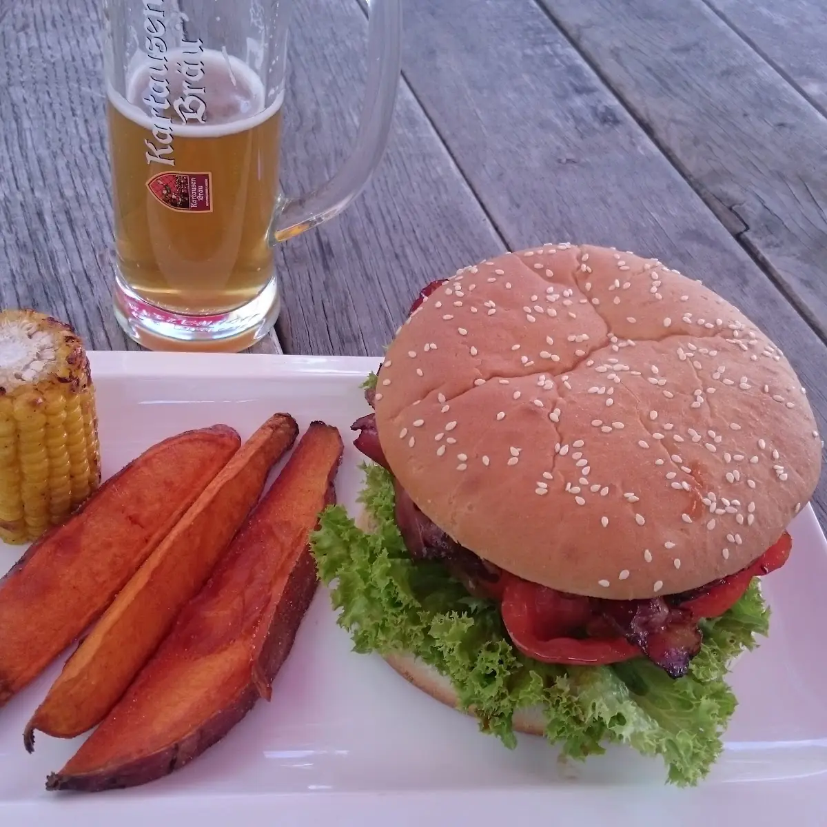 Kuba Burger Im Kartausen Bräu