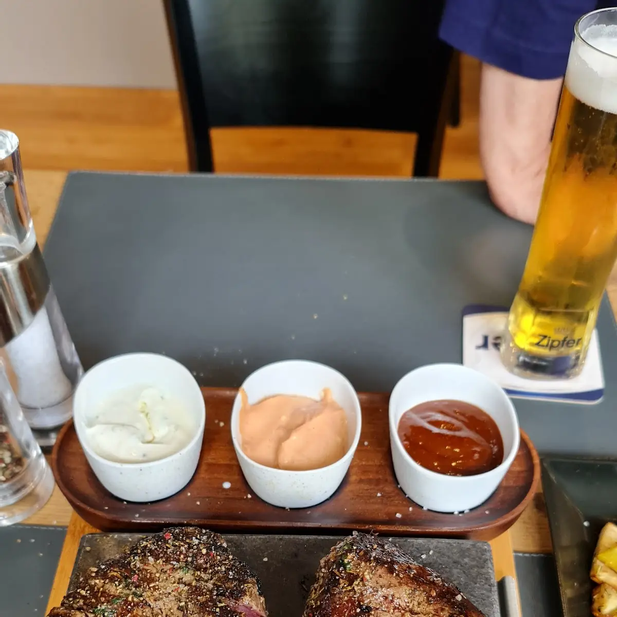 Filet Steak Served on a Hot Stone