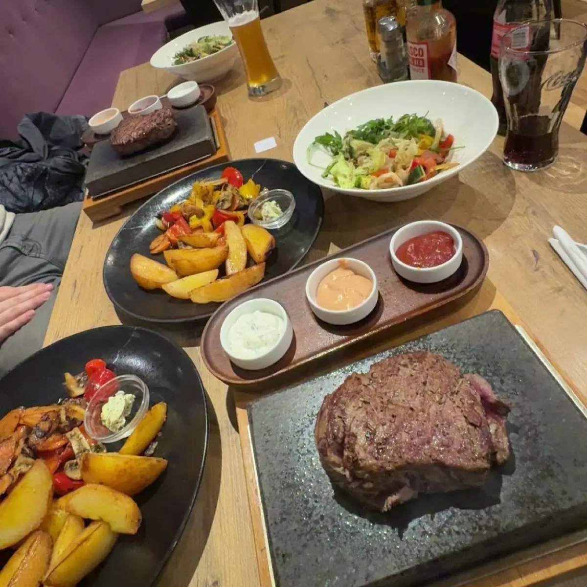 Filetsteak Auf Lavastein