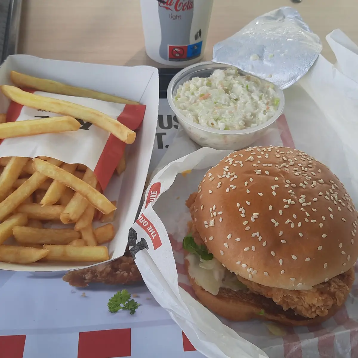 Hot Zinger Bacon Deluxe Burger