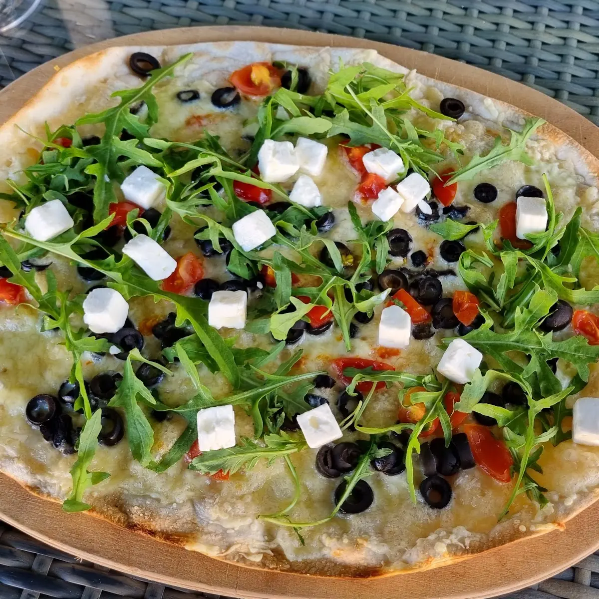 Flammkuchen Feta