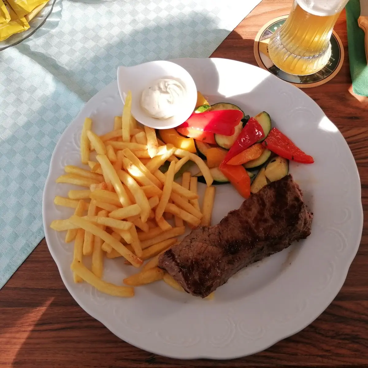 Steak Von Der Beiried Extrawunsch Natur Ohne Sauce