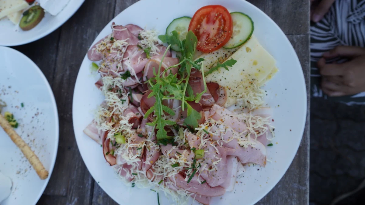 Schinkenplatte