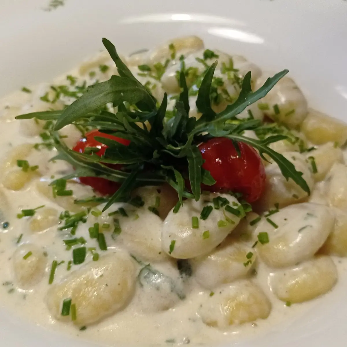 Gnocchi Mit Geschmolzenem Ziegenkäse