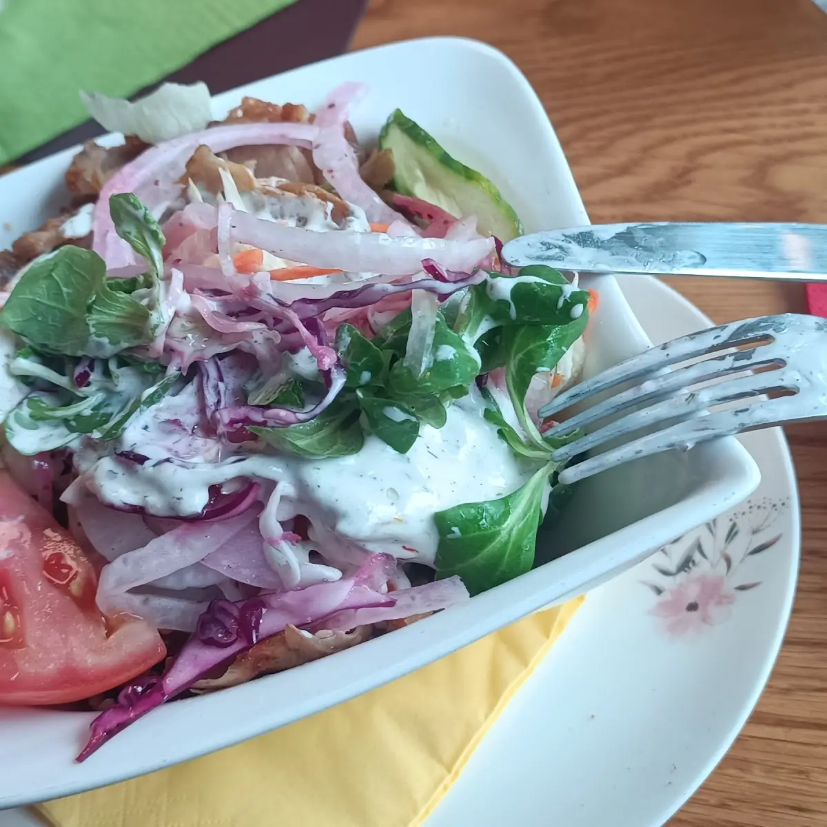 Dönerbox Groß Mit Pommes