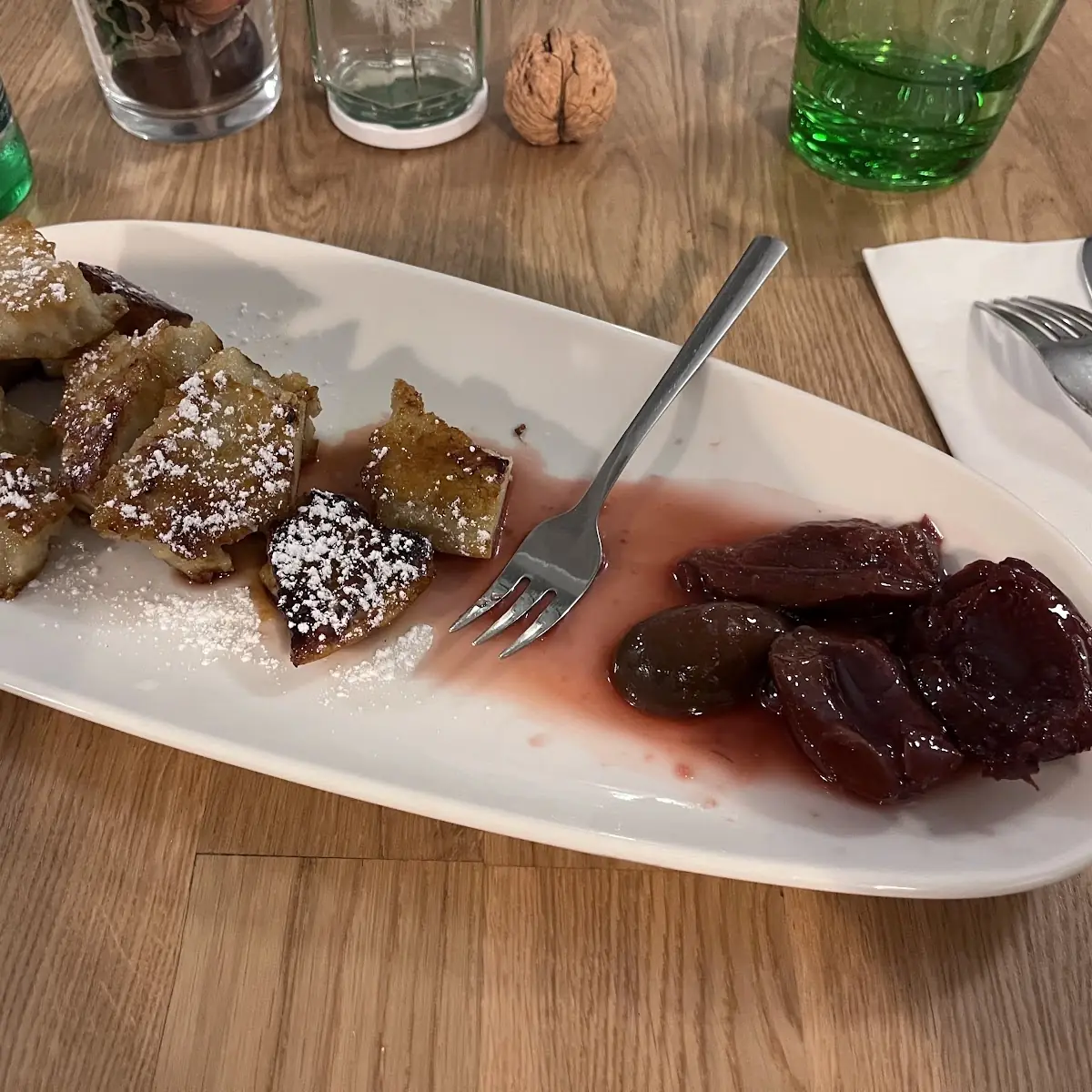 Kaiserschmarrn With Plums